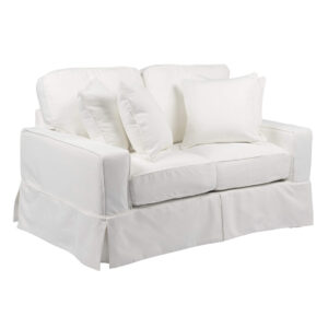 Americana Slipcovered Loveseat – Color 391081 Performance