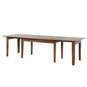 Rectangular Extendable Dining Table – Amish