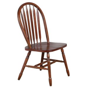 Andrews Arrowback Dining Chairs – Chestnut (38″)