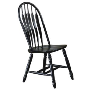 Comfort Back Dining Chair – Antique Black