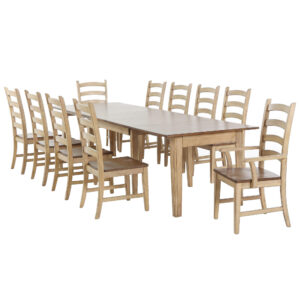 Rectangular Extendable Dining Set (11 piece)