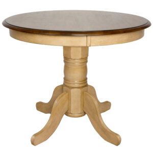 Round Pedestal Dining Table