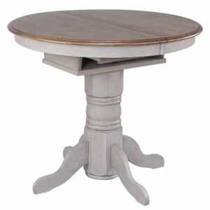 Country Grove Round/Oval Butterfly Leaf Counter Height Table – Gray Oak
