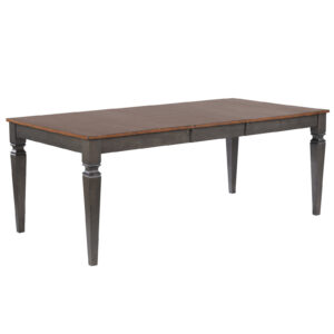 Dakota Extension Dining Table – Tobacco & Ash