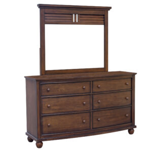Dresser w/Mirror – Bahama Shutterwood
