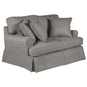Horizon Slipcovered Loveseat – Color 391094 Performance