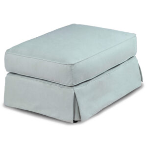 Horizon Slipcovered Ottoman – Color 391043 Performance