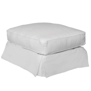 Horizon Slipcovered Ottoman – Color 423080