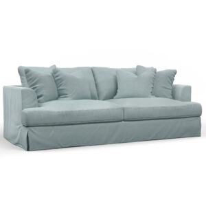 Newport Slipcovered Sofa – Color 391043 Performance
