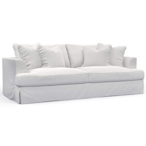 Newport Slipcovered Sofa – Color 391081 Performance