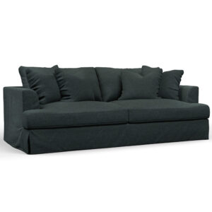 Newport Slipcovered Sofa – Color 391098 Performance