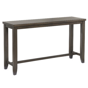 Shades of Gray Counter Height Console Table- Antique Gray