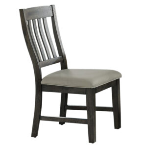 Trestle Upholstered Dining Chairs – Set of 2